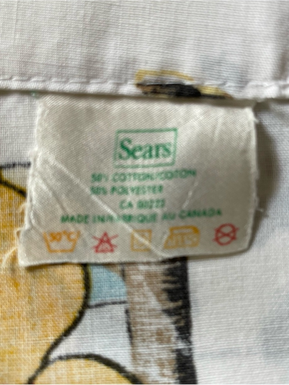 Vintage 1980’s Winnie the Pooh Twin Bedsheets Set